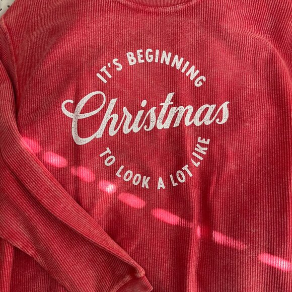 It's Beginning to Look A Lot Like Christmas Sweatshirt - Picture 2 of 2